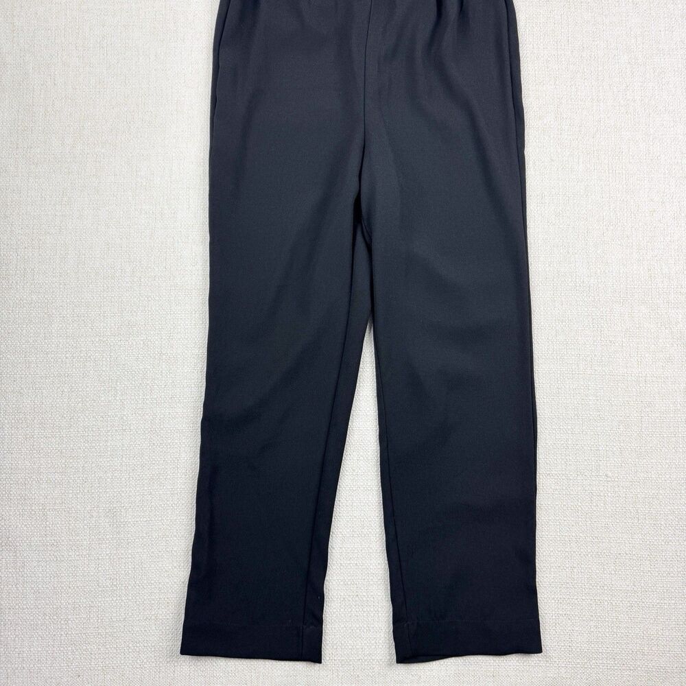 by Anthropologie Allegory Women's Black Short Sleeve Textured Jumpsuit - Picture 6 of 16